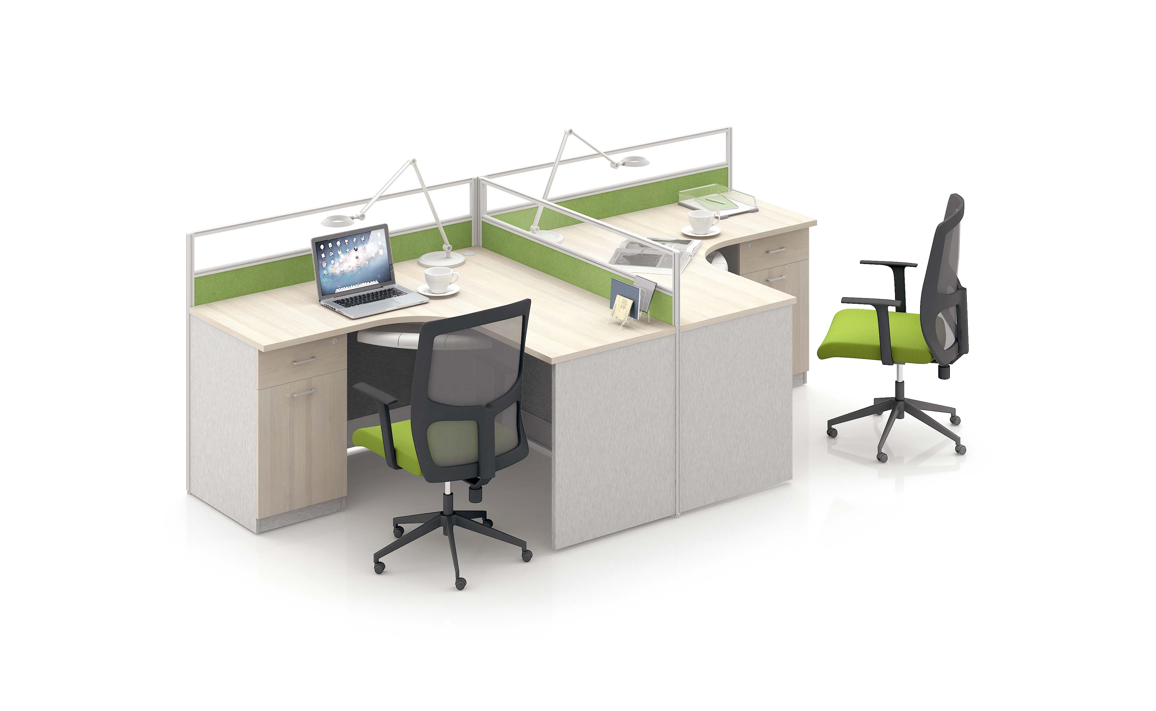 国景办公家具员工卡位