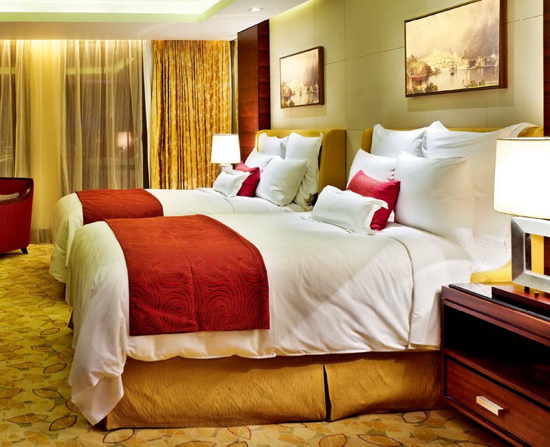 酒店豪华双人套房家具