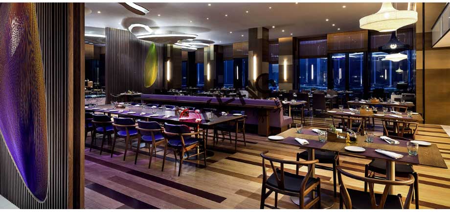 酒店餐厅家具 屏风隔断