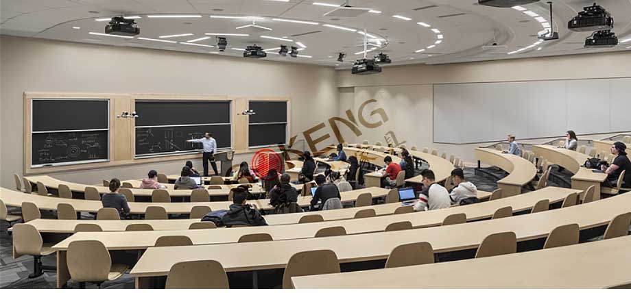 大学教室阶梯课桌椅