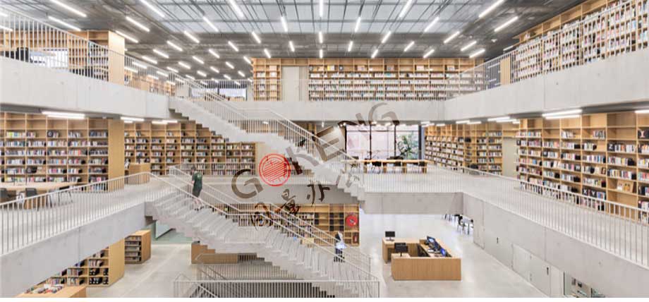 学校图书馆书架书柜