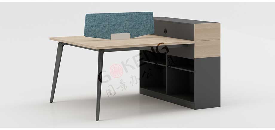 布里斯系列屏风卡位二人对坐带侧柜