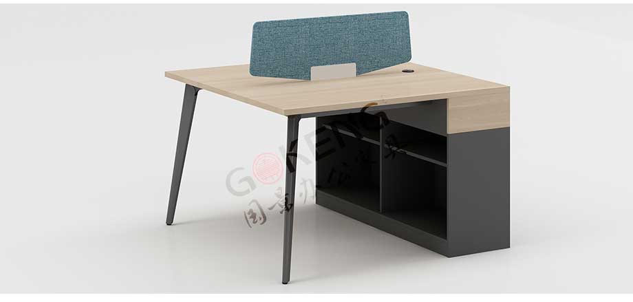 布里斯系列屏风卡位二人对坐带矮侧柜